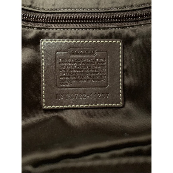 COACH Signature Shoulder Bag (Brown) - Picture 5 of 5